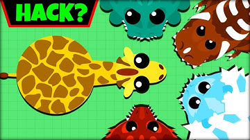 MOPE.IO GIRAFFE vs 1000 ANIMALS | KILLING DRAGONS & T-REX | RIP GIRAFFE (Mope.io Funny Moments)