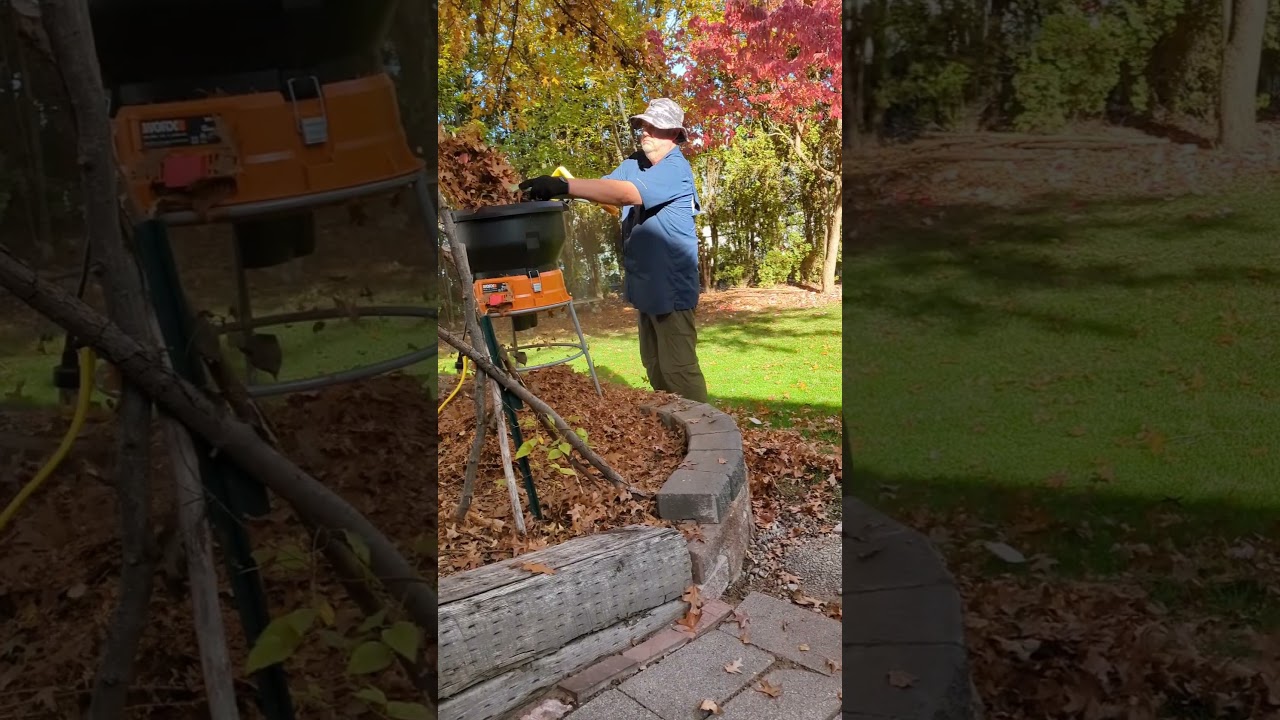 My new WORX Leaf Mulcher