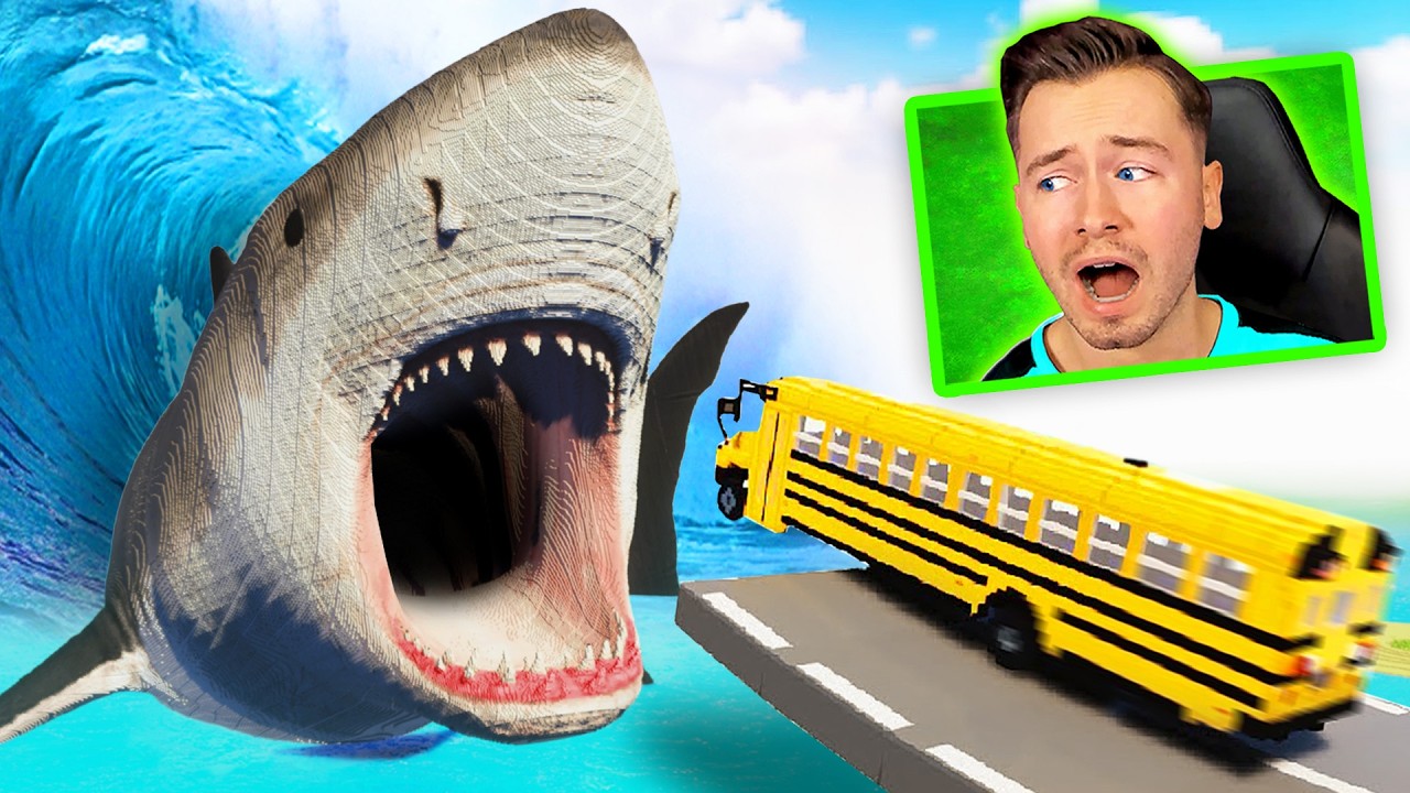 AUTOS vs MEGALODON! (Teardown #52)