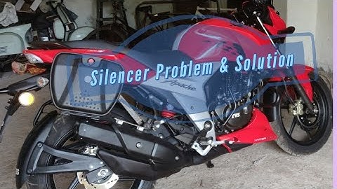 TVS Apache 1604v Silencer Problem and Solution with Warranty