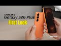 Samsung Galaxy S26 plus –First Look! Insane Design &amp; Upgrades Revealed!