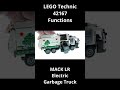 Working LEGO Garbage Truck #shorts