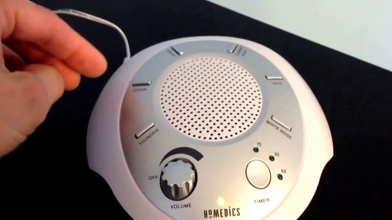 homedics noise machine baby