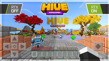 Shader That Looks RTX! | Hive Skywars SOLO Gameplay With HSD Shader | Full Minecraft PE Gameplay