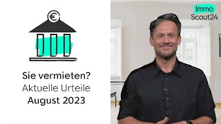 Aktuelle Urteile zum Mietrecht August 2023 screenshot 5
