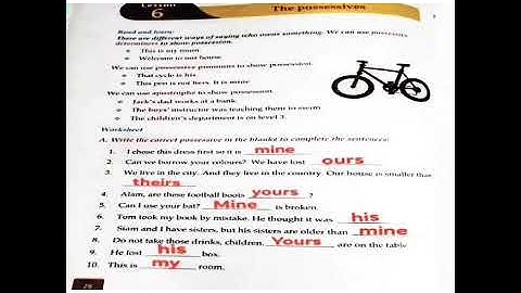 CLASS FOUR || E LANGUAGE || VIDEO 1 || LEXIS GRAMMAR (LESSON 6) || [ANNUAL EXAM]