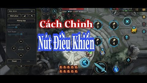 LMHT Tốc Chiến  Cách Chỉnh Nút Điều Khiển Theo Ý Mình Cho Ai cần , #LMHT #Tốc #Chiến