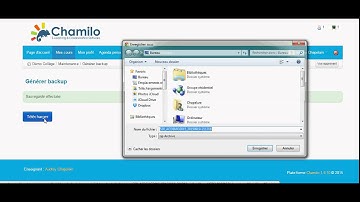 Chamilo   Sauvegarder un cours et Importer une sauvegarde