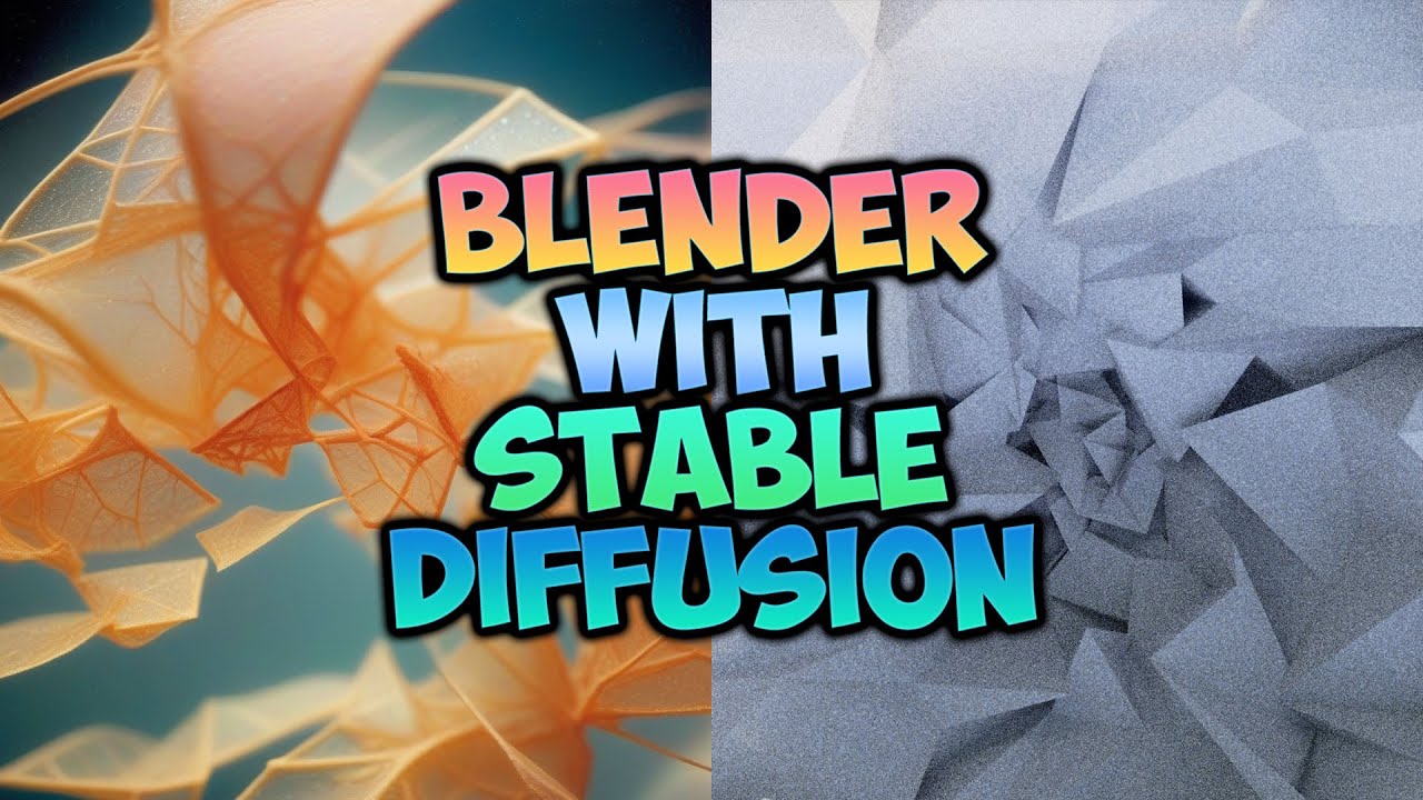 Blender with Stable Diffusion XL Tutorial - Abstract art - YouTube