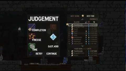 Dustforce - Store Room - Speed Run - Slime Boss