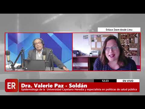 ENTREVISTA A VALERIE PAZ - SOLDÁN, MÉDICO EPIDEMIÓLOGA Y ESPECIALISTA EN POLÍTICAS DE SALUD PÚBLICA