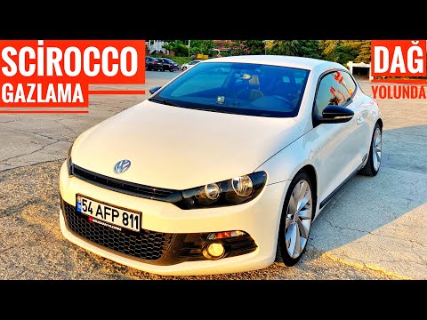 İLK ARABA OLUR MU? | SCİROCCO DAĞ YOLUNDA | VİRAJLARDA ZORLADIM | 1.4 TSI 160HP MANUEL