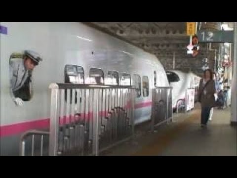 東北新幹線「はやて・こまち33号」八戸・秋田行　仙台駅入線