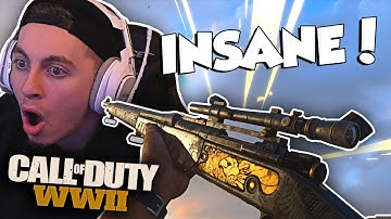 THE SICKEST WW2 TRICKSHOT HIT IN MY GAME! (COD WW2)