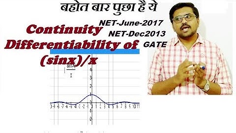 CSIR NET Mathematics||June2017||Dec2013||Continuity and Differentiability