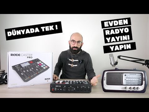 [PODCAST NASIL YAPILIR] TEK BAŞINIZA RADYO PROGRAMI YAPIN - Rodecaster Pro İncelemesi - Kutu Açılışı