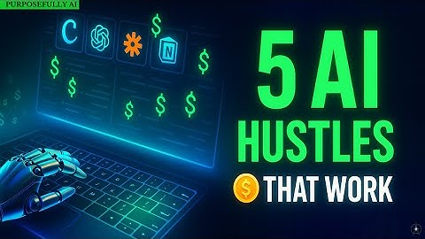 5 AI-bijbaantjes die in 2025 écht werken (echte resultaten + eenvoudige tools)