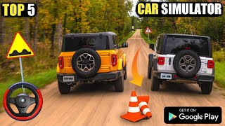 Top 5 Realistic Car Driving Games For Android || Best Car Driving Games Android 2023 screenshot 4