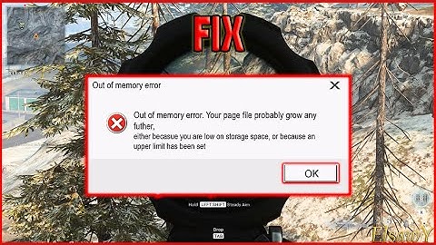 Call of Duty modern warfare WARZONE   page file error FIX, How to Fix Page File crash