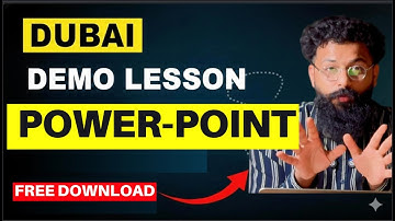 How to Create Demo Lesson PowerPoint for Dubai Teaching Jobs That Got Me Hired in Dubai Schools