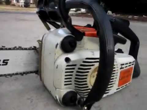 Stihl 011 Avt Chain Saw Walk Around