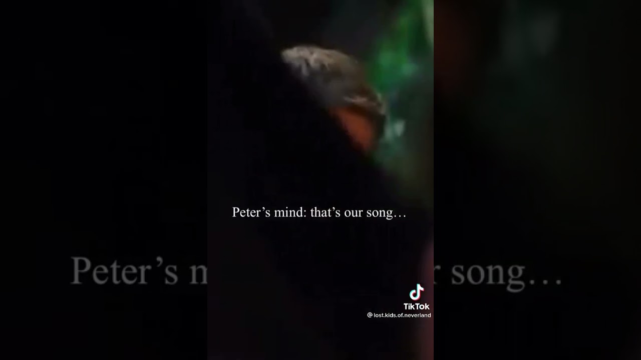 pov: you and Pan use to date before he fell for Wendy