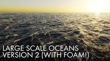 Large Scale Oceans in Blender with FOAM!