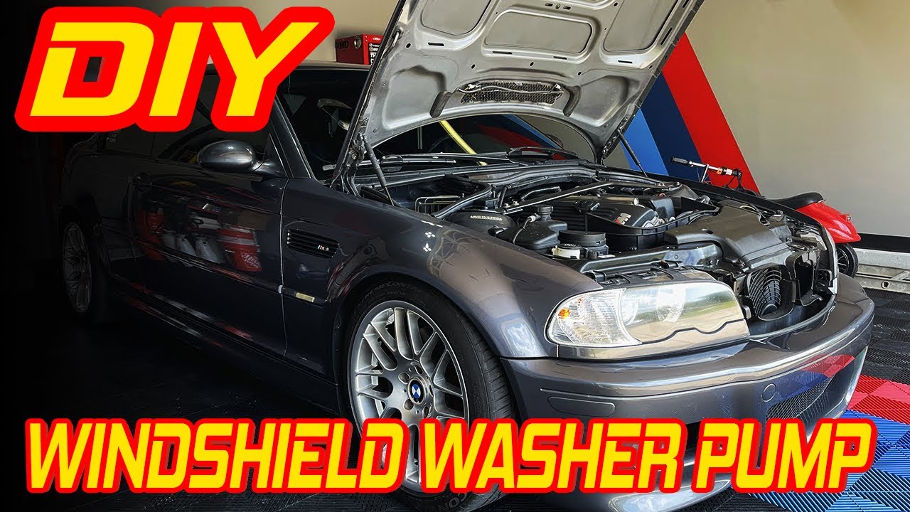 Windscreen Washer Jets On A BMW Not Working - How To Fix - DIY 