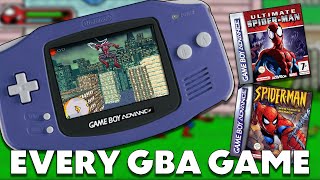 Every Spider-Man GBA Game in 2025...