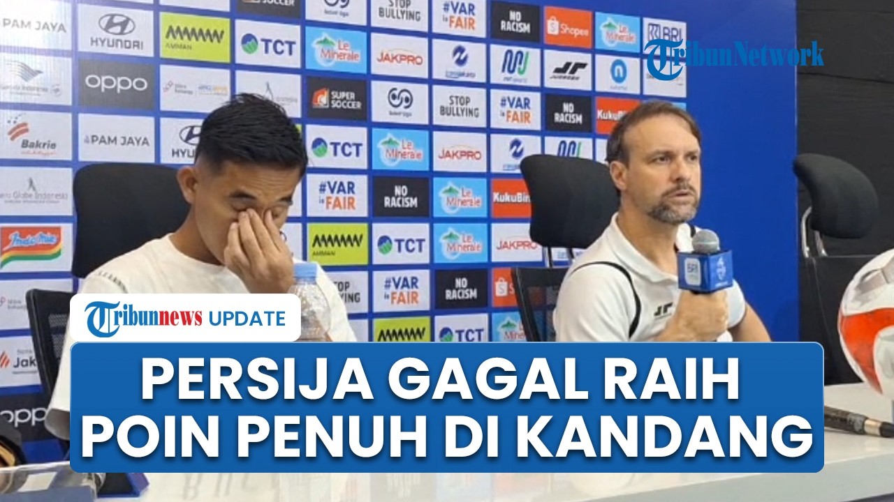 Pelatih Persija Kecewa Timnya Hanya Imbang Lawan Borneo FC, Rizky Ridho Sesali Gol di Menit Akhir
