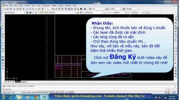 Cài đặt font chữ, bản vẽ mẫu theo TCVN trong AutoCAD