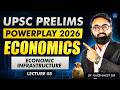 UPSC Prelims 2026 Economics | Economic Infrastructure | Lecture 08 | #upscprelims2026