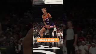 Natasha Cloud was hyped 💪 #shorts