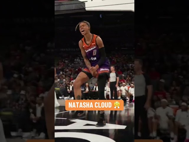 Natasha Cloud was hyped 💪 #shorts