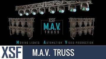 MAV lighting Moving lights audio video projection