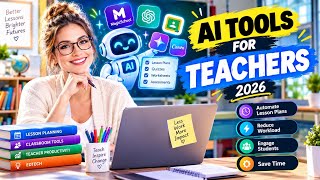 Best AI Tools for Teachers in 2026 🤖| Automate Lesson Plans & Cut Your Workload!