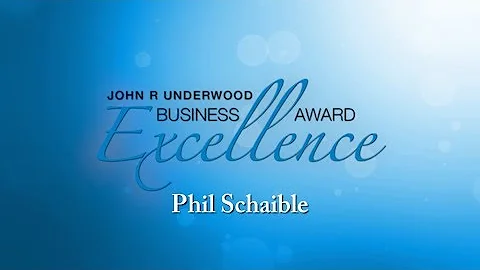 2019 John R. Underwood Business Excellence Award