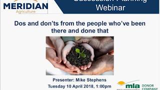 Succession Planning Webinar 1: Do's and Don’ts (improved audio version)