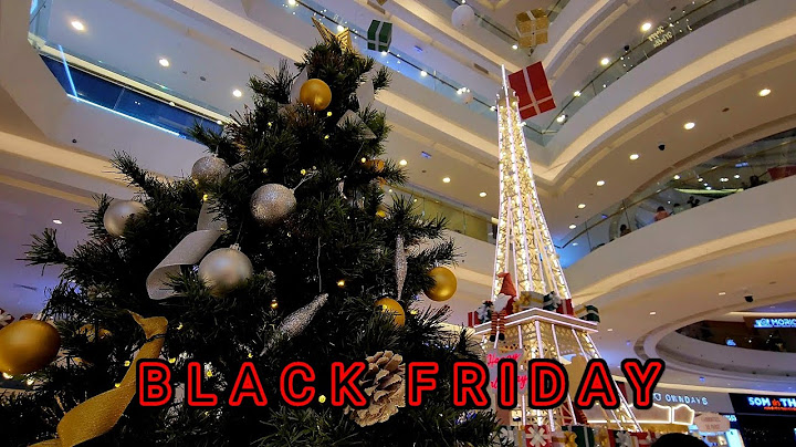 Crescent mall tổ chức black friday 2023 khi nào năm 2024