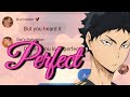 Perfect || Akaashi x Y/n Ft. TsukiHina