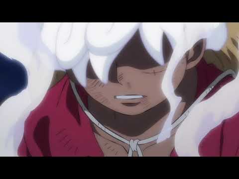 Luffy Gear 5 Transformation - One Piece Episode 1071