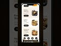 Yum — Food Delivery App UI Kit | Flutter #Shorts