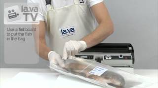 Vacuum Sealing Fresh Fish