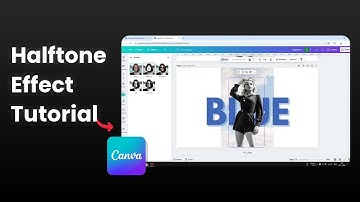 How to Create Halftone Effect in Canva
