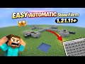 Minecraft 1.21+ | Easy Automatic Stone Farm – 7500 Blocks/Hour | Works in All Versions