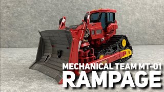 Transformers 2 Revenge of the Fallen Rampage Devastator Bulldozer Truck Mechanical Team MT01