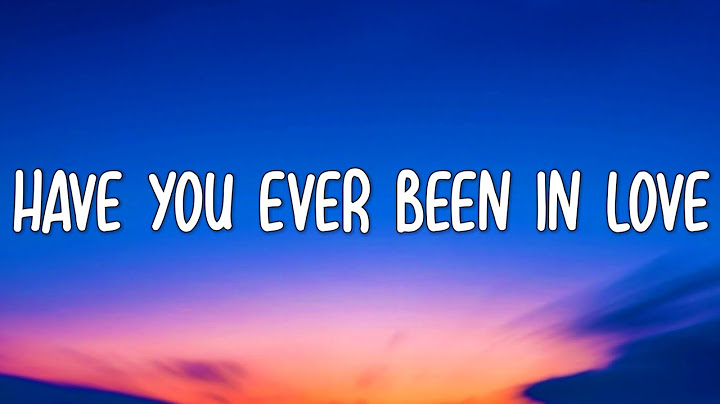 Celine dion have you ever been in love lyrics