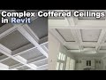 Classical Coffered Ceiling in Revit Tutorial