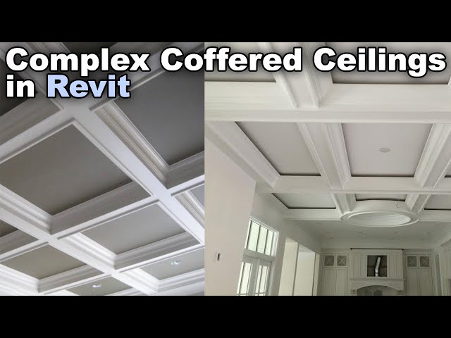 Classical Coffered Ceiling In Revit
