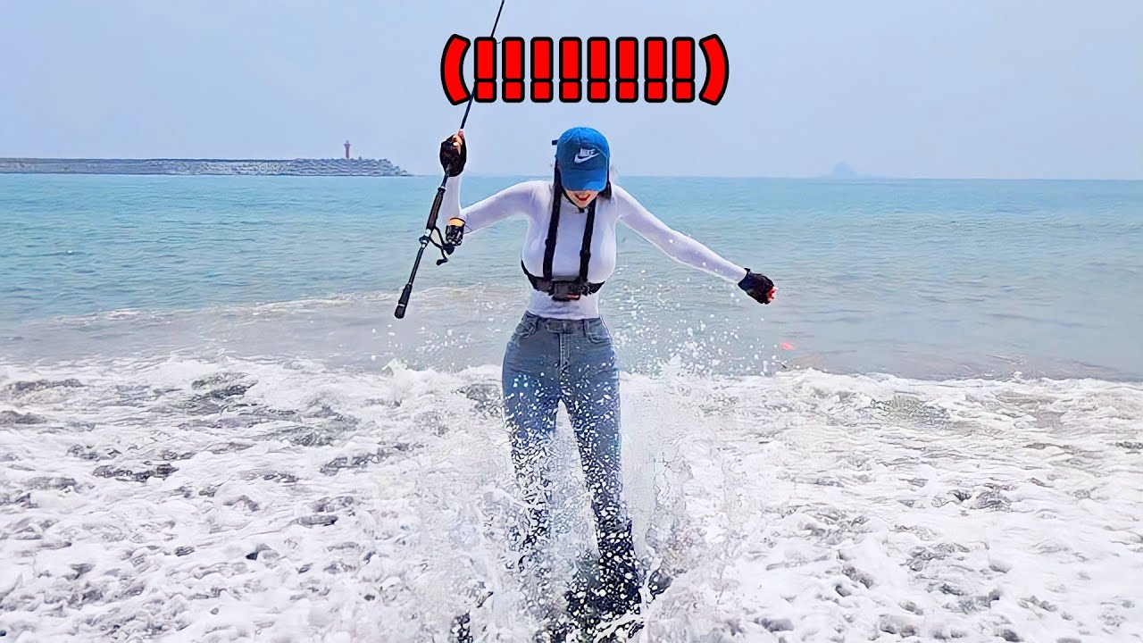 이렇게 해서라도 꼭 잡아 먹고 싶었어! 🌊 보리멸 낚시 해서 회 비빔면
